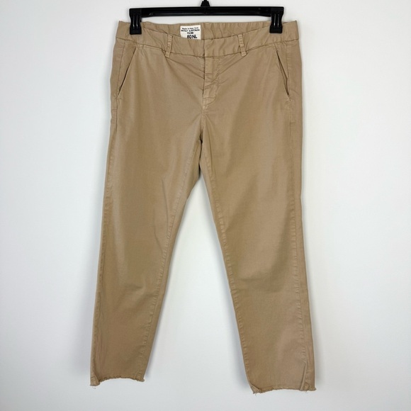 Nili Lotan East Hampton Pants Tan Khaki - Picture 2 of 8